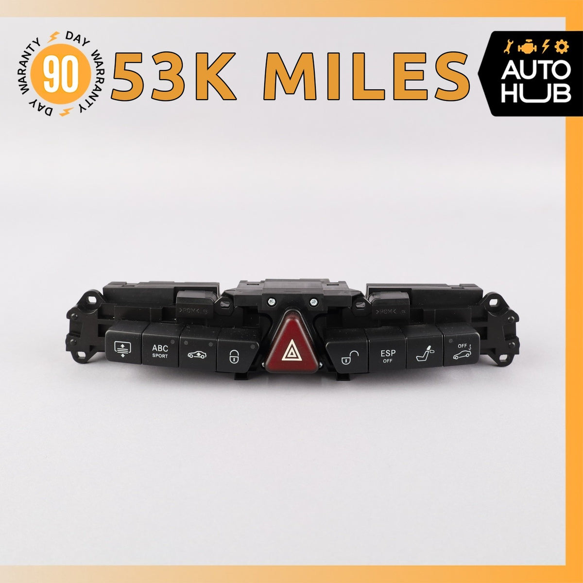 03-06 Mercedes W215 CL600 CL55 AMG Dashboard Control Switch Panel OEM - photo 1