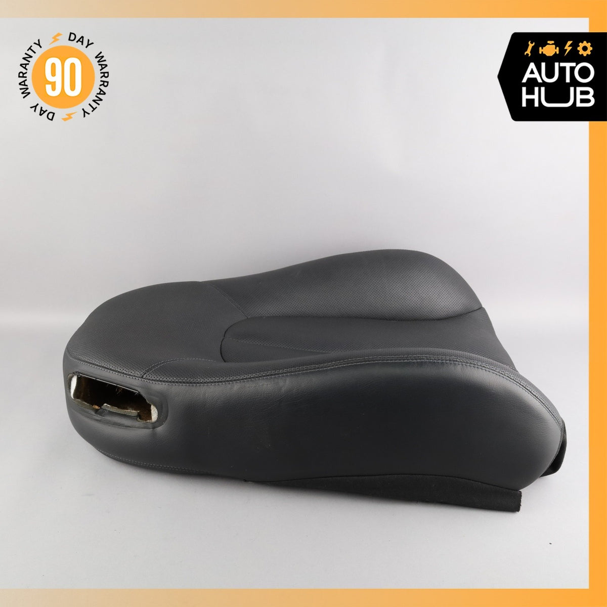 01-02 Mercedes W215 CL500 Front Right Passenger Top Upper Seat Cushion Black OEM - photo 13