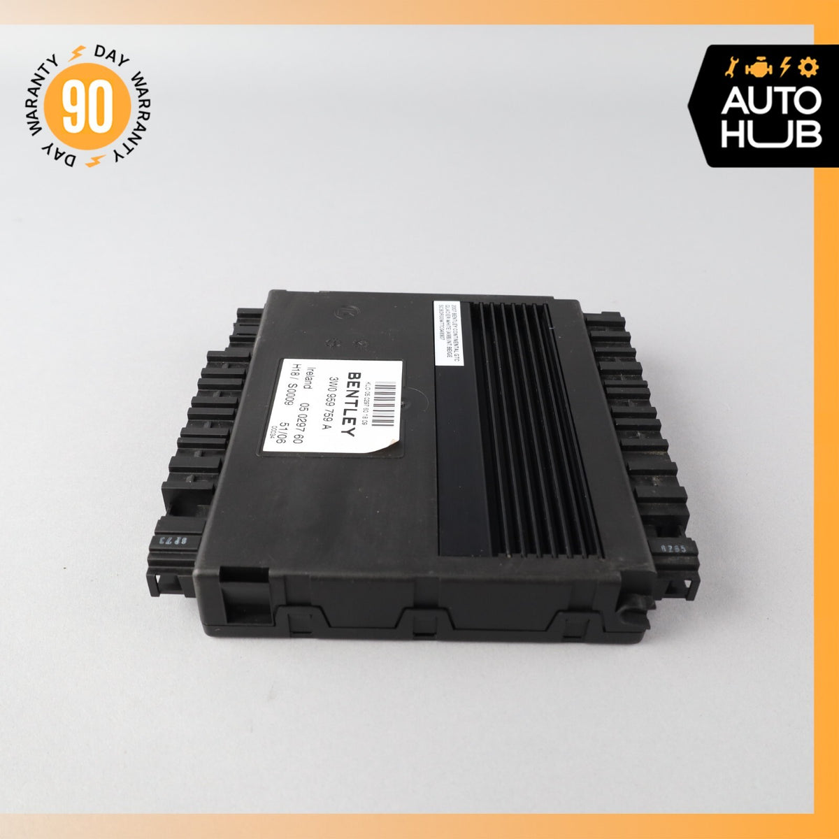 03-11 Bentley Continental GTC GT Front Right Side Seat Control Module OEM 60k - photo 3