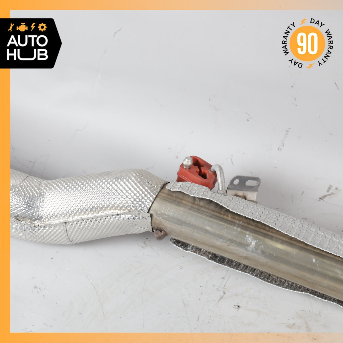 18-23 Aston Martin DB11 4.0L V8 Engine Center Exhaust Cross Pipe OEM - photo 10