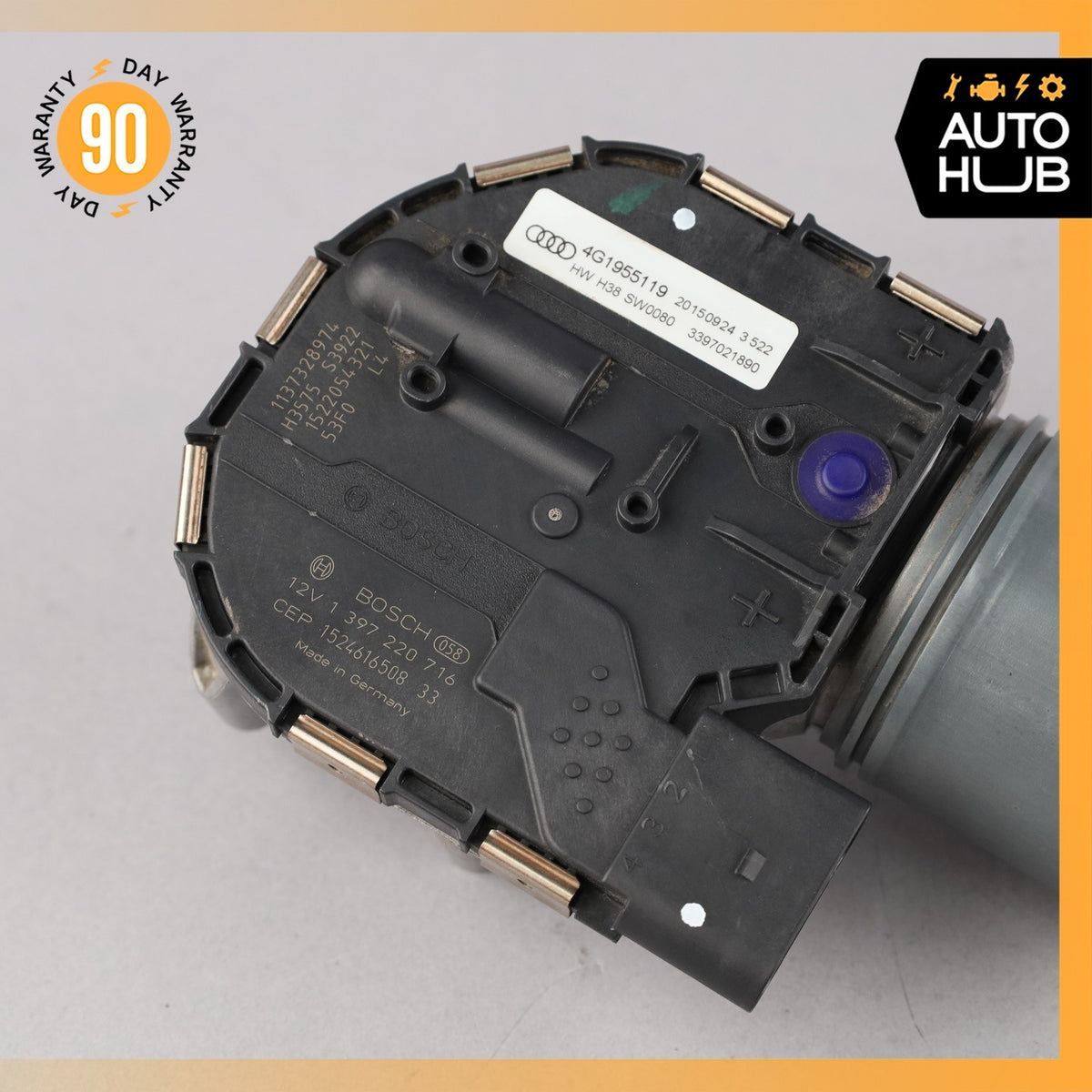 Audi C7 A6 S7 Front Windshield Wiper Adjustment Motor 4G1955119 OEM - photo 4