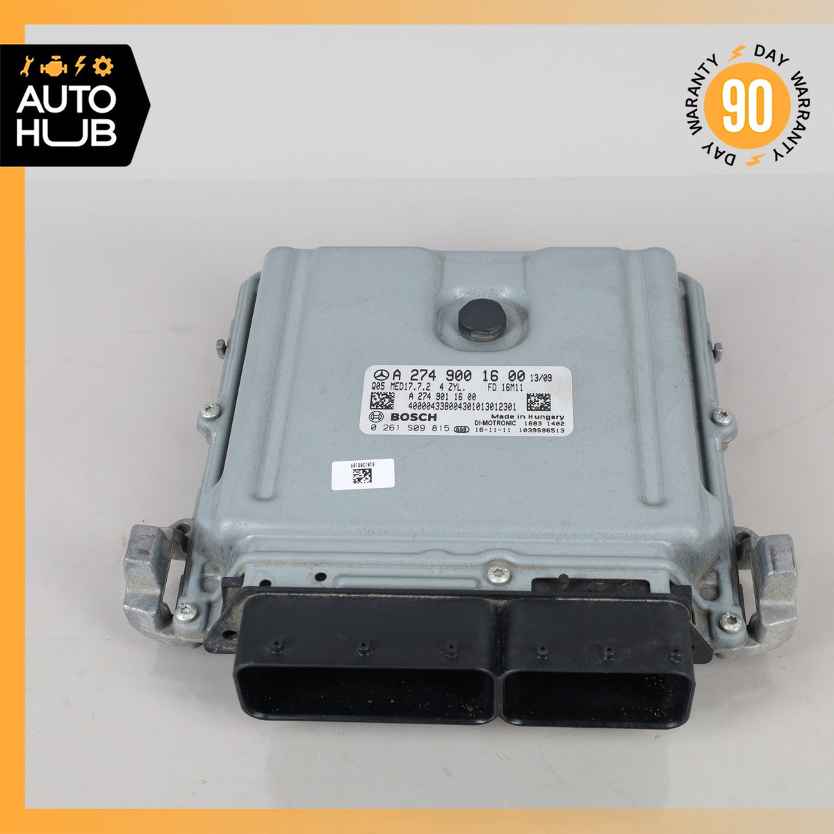 16-23 Mercedes W205 C300 GLC300 M274 ECU Engine Control Module Unit OEM - photo 3
