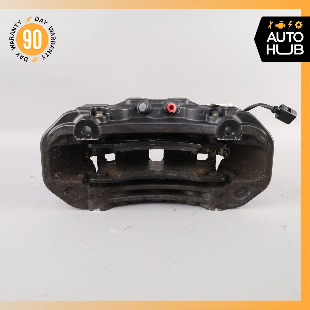 10-23 Porsche Cayenne Panamera Macan Front Brake Calipers Set 7PP615123 OEM - photo 21