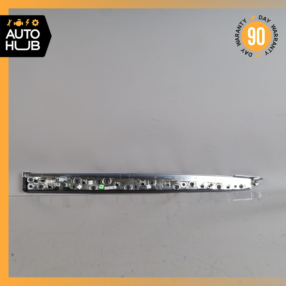 11-16 BMW F10 550i 535i Rear Right Door Trim Panel Wood OEM - photo 6
