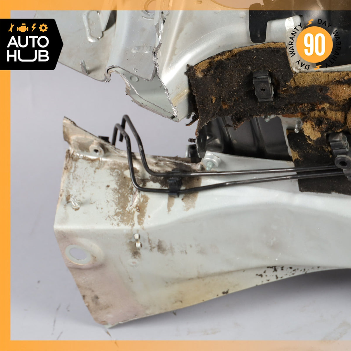 03-10 Bentley Continental GT Front Left Frame Apron Beam Inner Fender OEM 92k - photo 8