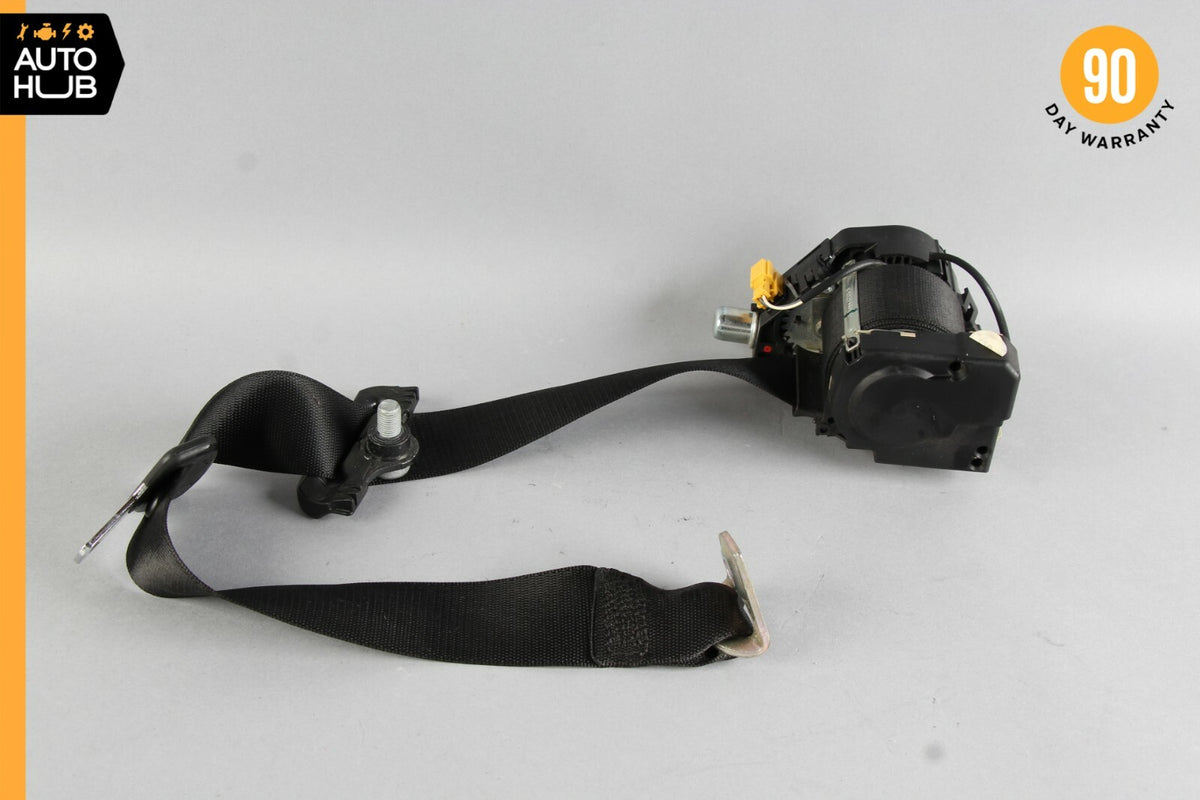 07-09 Mercedes W221 S550 S450 S600 Seat Belt Rear Left Driver Side Black OEM - photo 1