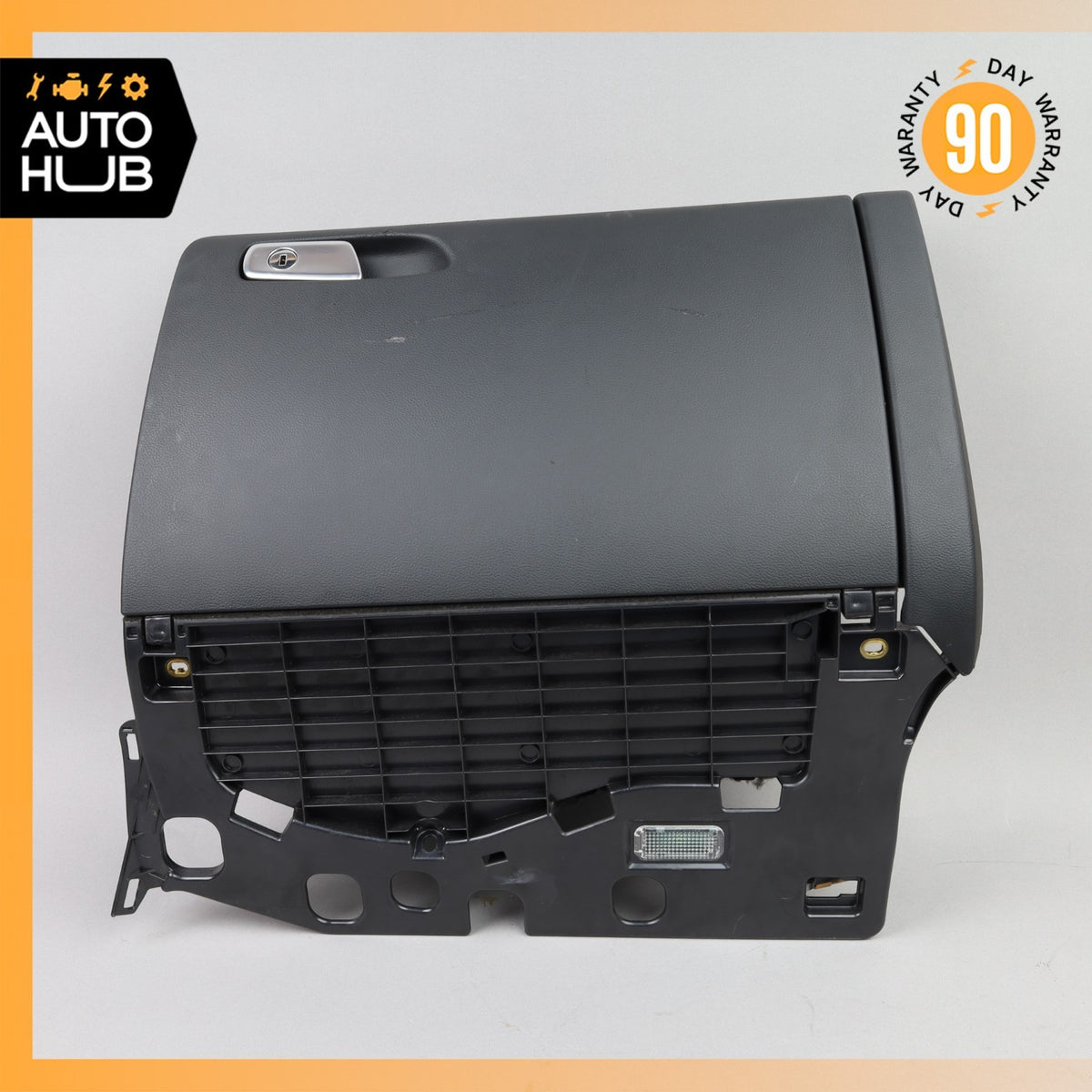 Audi B8 A4 Right Dashboard Glovebox Glove Box Storage Compartment Black OEM - photo 1