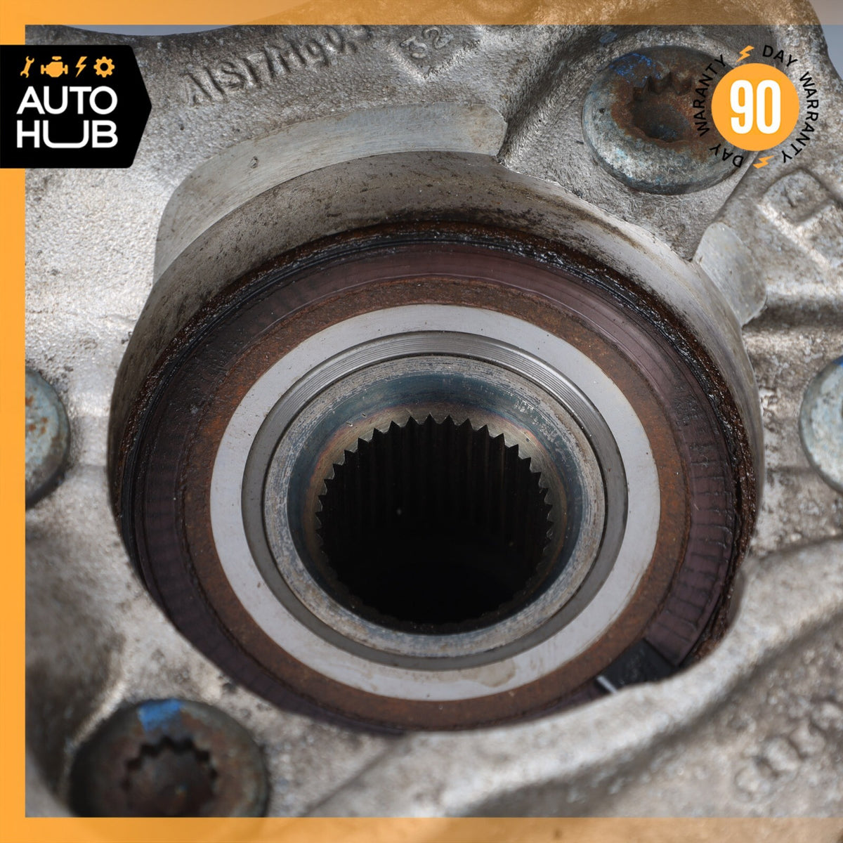 03-13 Bentley Continental Flying Spur Rear Left Side Spindle Knuckle Hub OEM 80k - photo 14