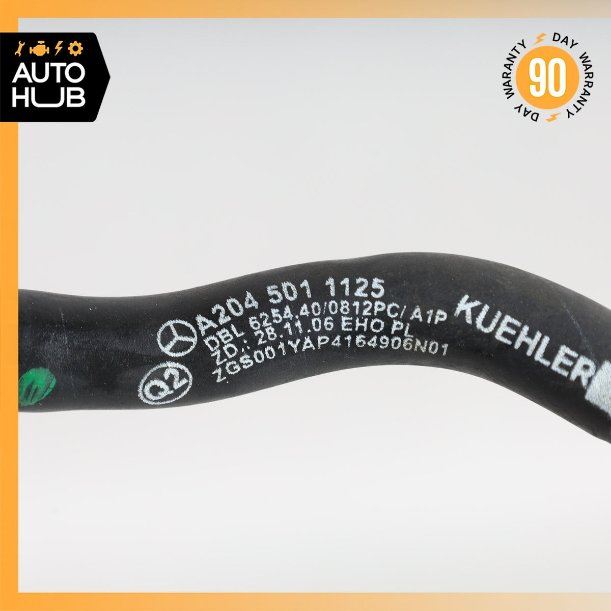 Mercedes W207 E350 M272 Engine Motor Cooling Radiator Hose Pipe OEM - photo 6