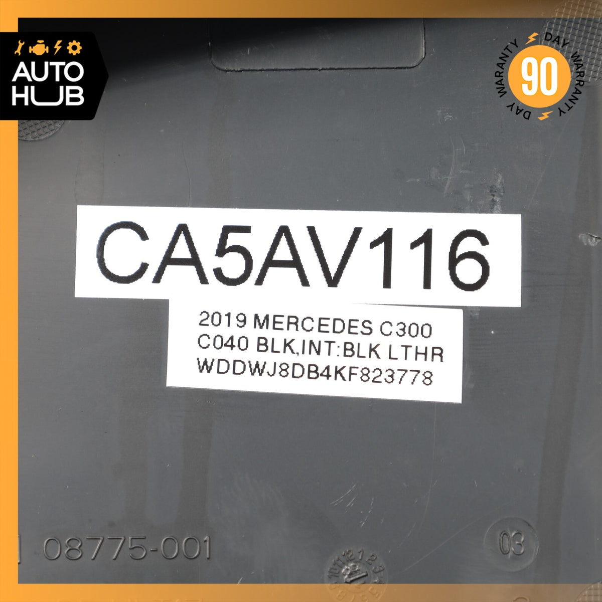 15-20 Mercedes W205 C300 C400 Dashboard Dash Board Trim Panel Left Side OEM 50k - photo 13