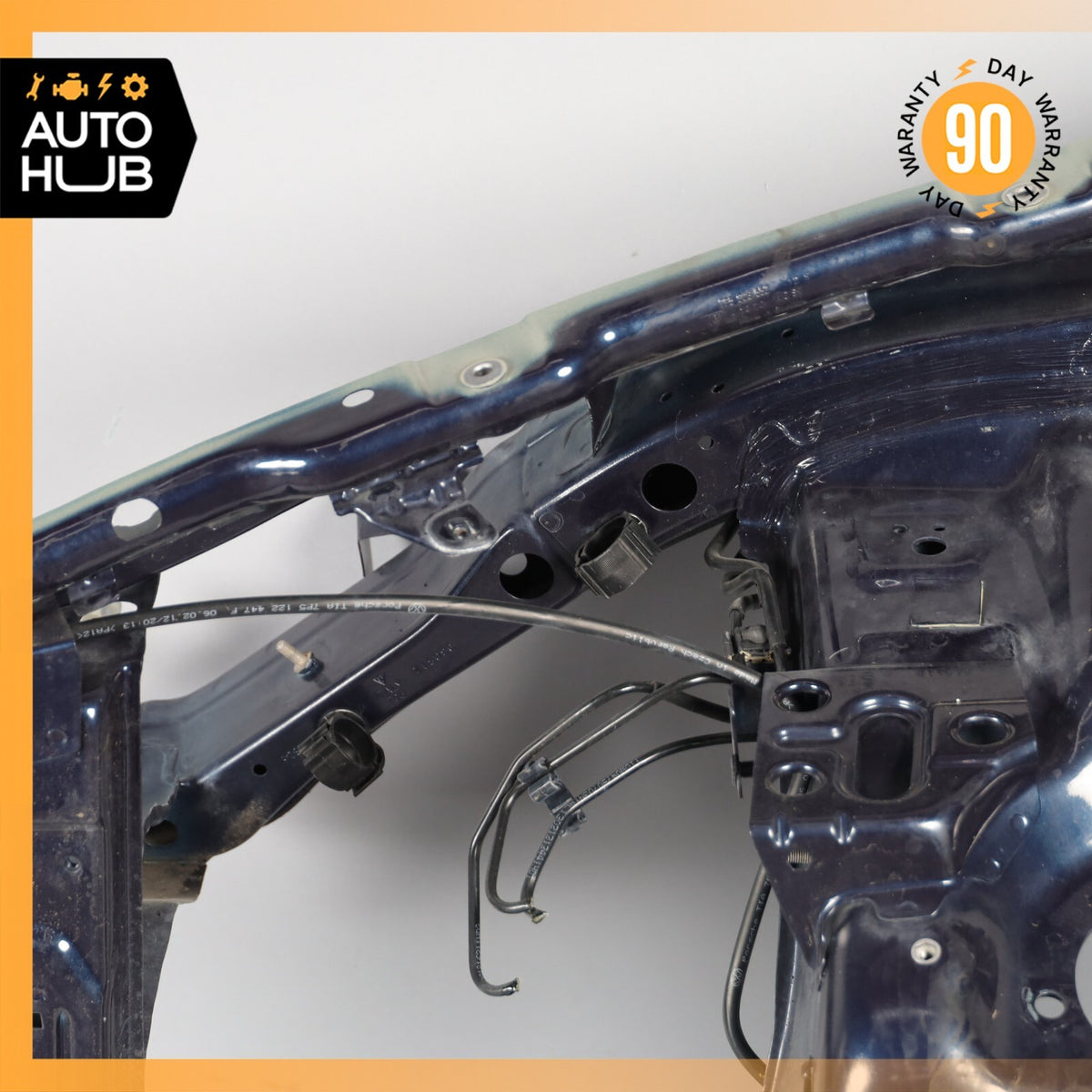 11-14 Porsche Cayenne 958 Front Right Side Frame Apron Beam Inner Fender OEM - photo 3