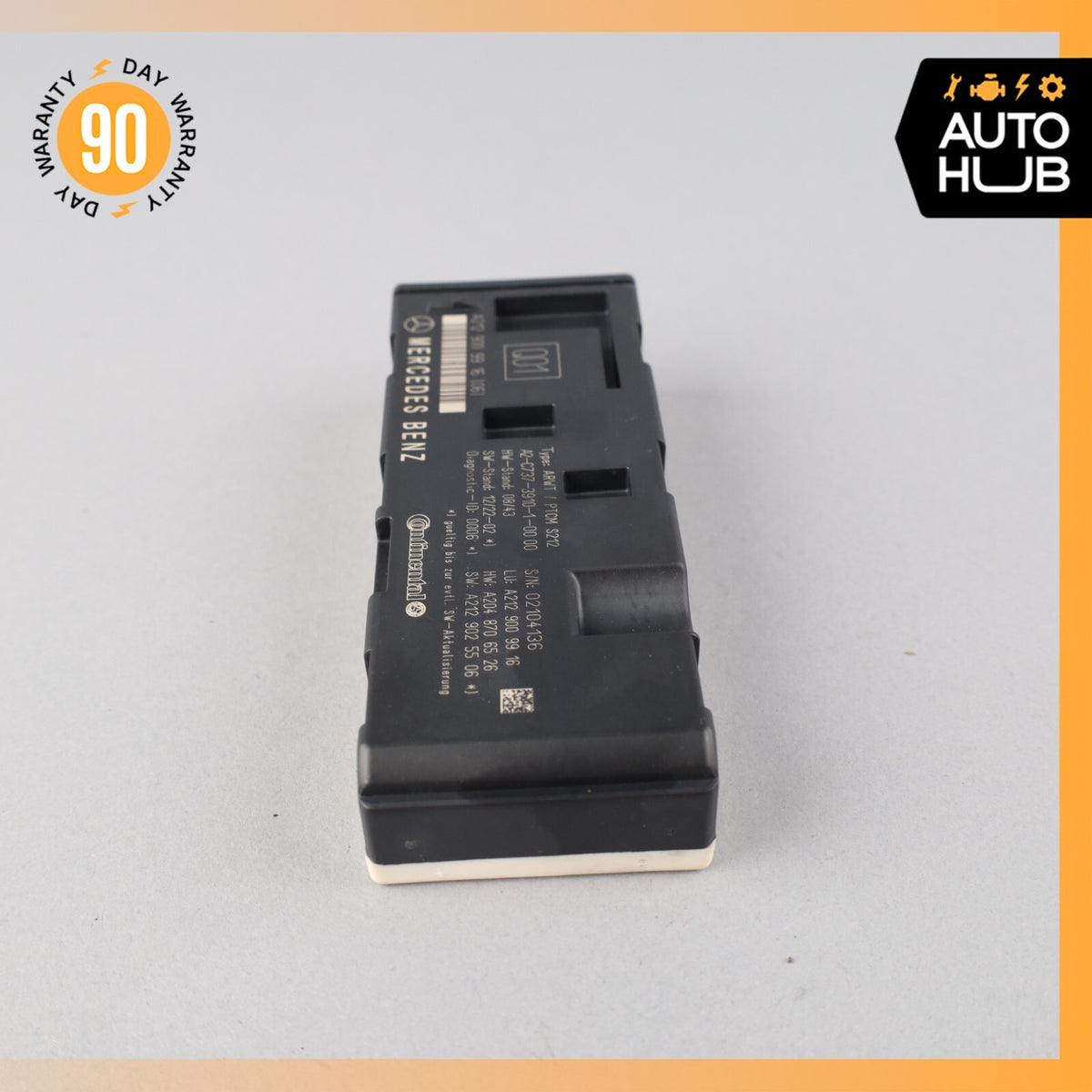 2016 Mercedes W212 E350 Trunk Lid Liftgate Tail Gate Control Module OEM - photo 2