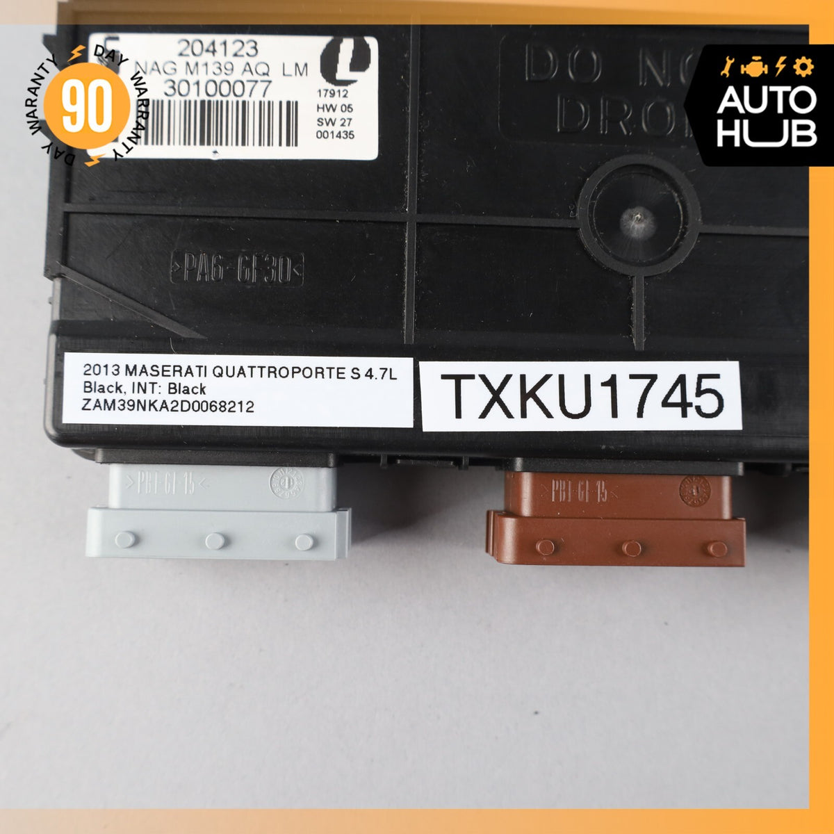 03-13 Maserati Quattroporte S M139 Front Left Side Seat Control Module OEM - photo 9