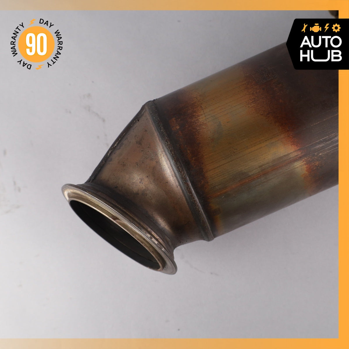 14-19 BMW F15 X5 X6 35i 535i 640i N55 3.0L Exhaust Downpipe 8603905 OEM 89k - photo 4