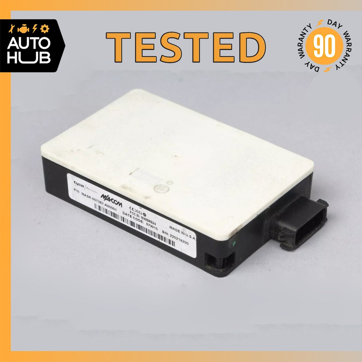 07-10 Mercedes W216 CL550 S63 Bumper Blind Spot Radar Distance Sensor Module OEM - photo 1