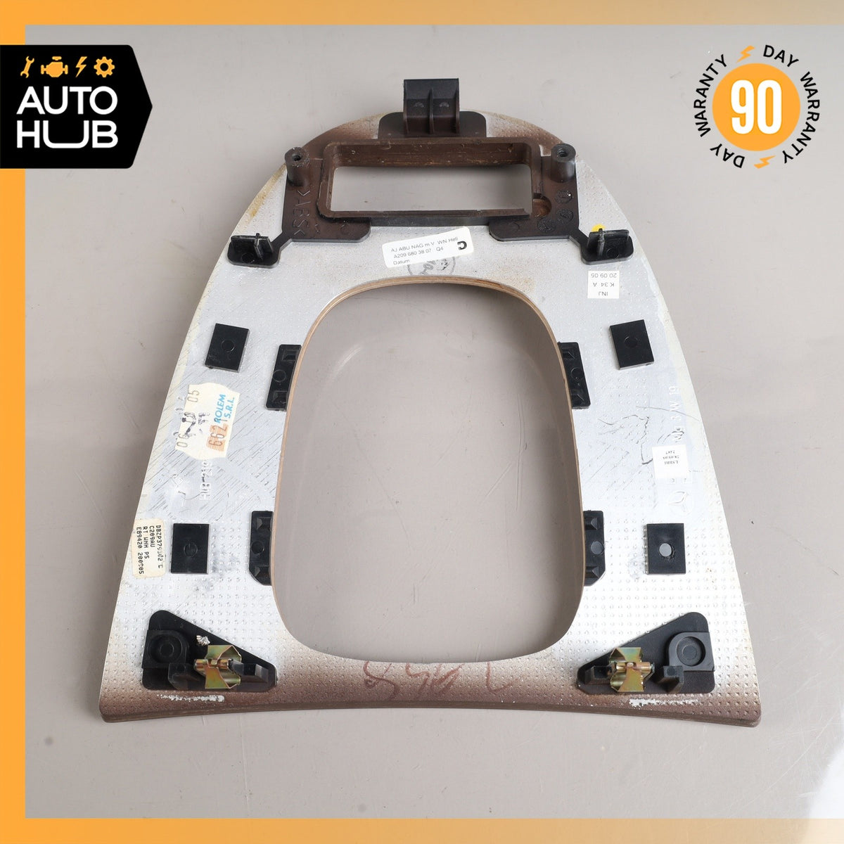 Mercedes W209 CLK350 Floor Shifter Gear Shift Selector Trim Wood OEM - photo 6