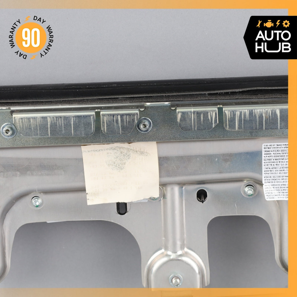08-14 Maserati GranTurismo Right Passenger Side Door Airbag SRS w/ Cover OEM 45k - photo 11