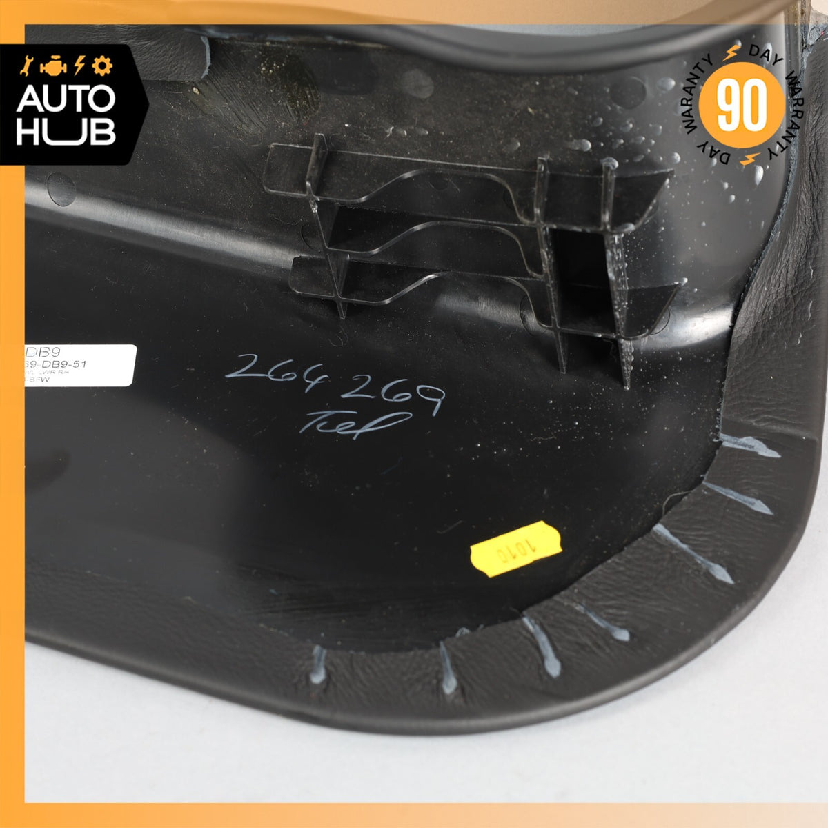 13-16 Aston Martin DB9 Front Right Side Lower A-Pillar Kick Panel Trim OEM 35k - photo 15