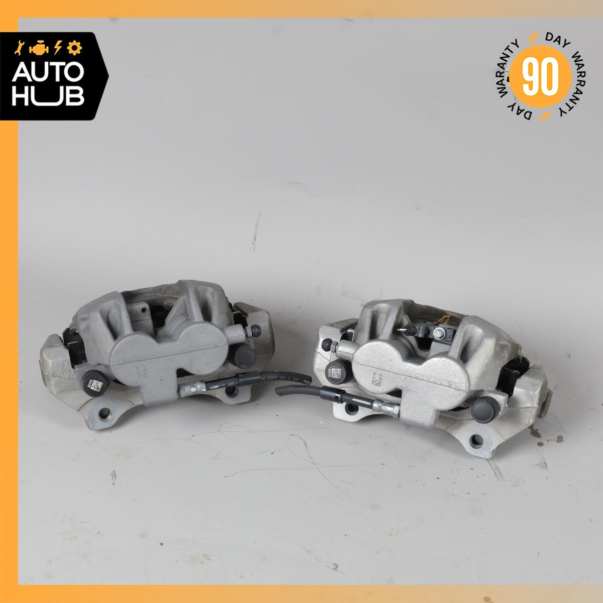 Mercedes X166 GL350 GLE400 Front Left & Right Brake Caliper Calipers Set OEM - photo 12
