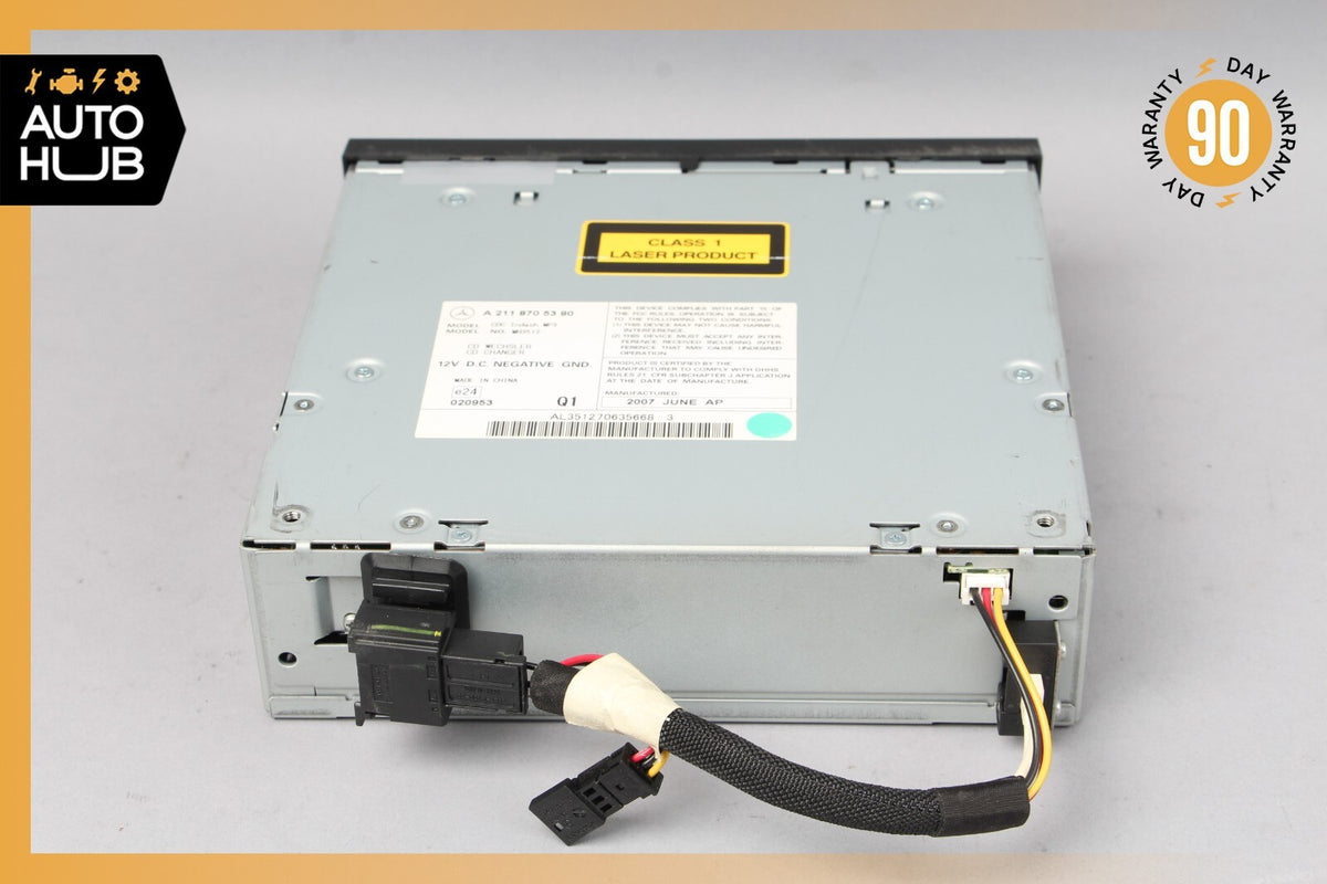 03-13 Mercedes X164 GL550 E550 SLK280 Radio 6 Disk CD Changer Player OEM - photo 9