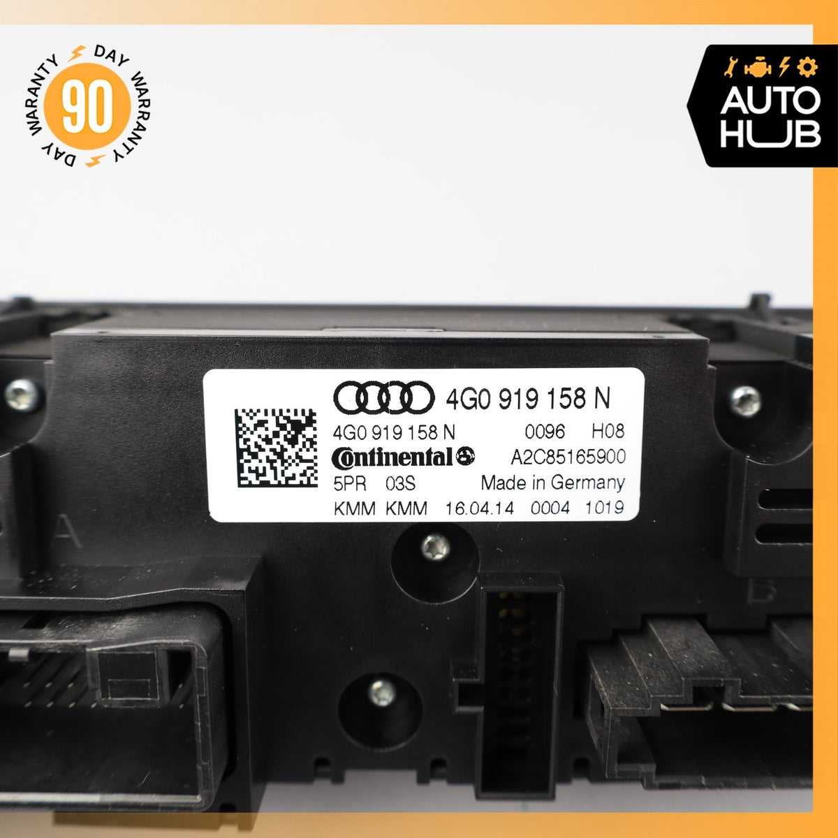 Audi 4G8 A7 S7 Rear A/C Climate Control Switch Panel 4G0919158N OEM - photo 11