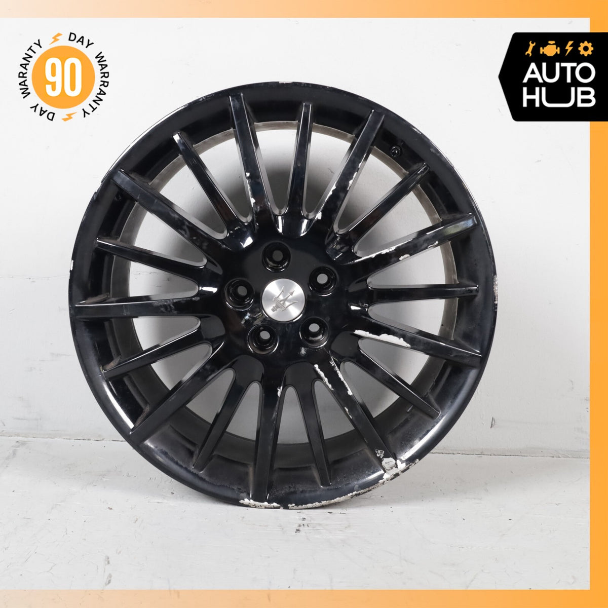 Maserati Quattroporte M139 8.5 x 20 20" Front Wheel Rim Black 245273 OEM - photo 1