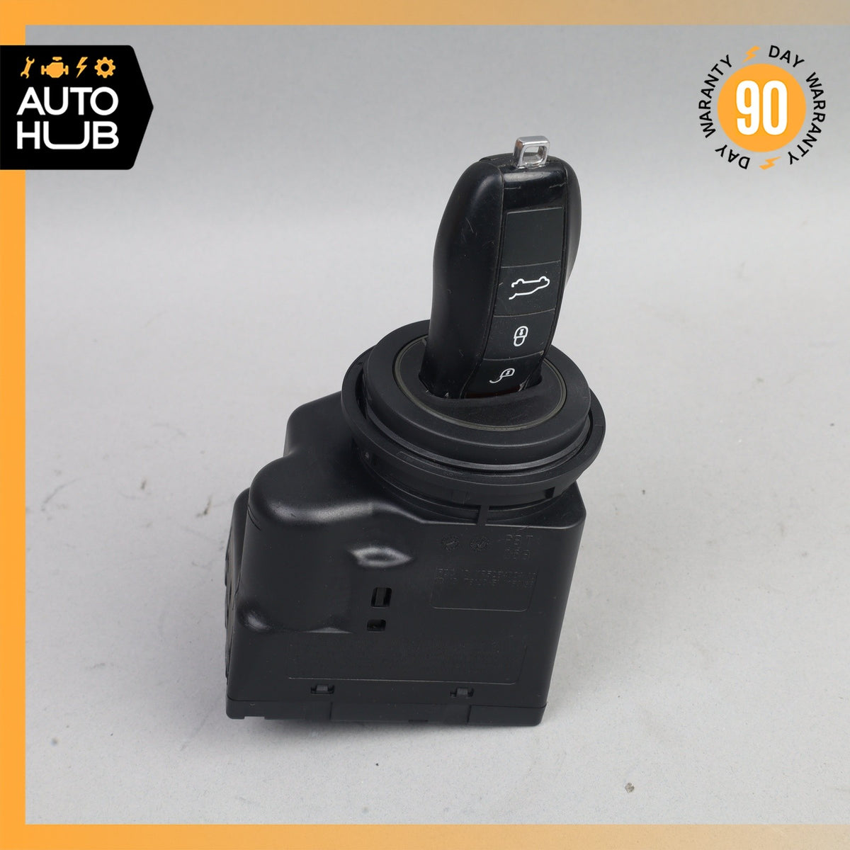 11-18 Porsche Cayenne 958 Start Ignition Switch Module w/ Key OEM - photo 3