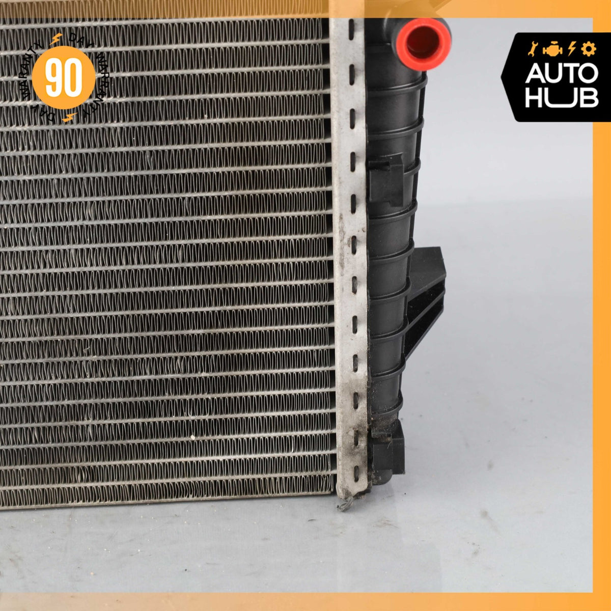 12-16 Porsche Panamera 970 Hybrid Right Auxiliary Water Cooler Radiator OEM 86k - photo 5