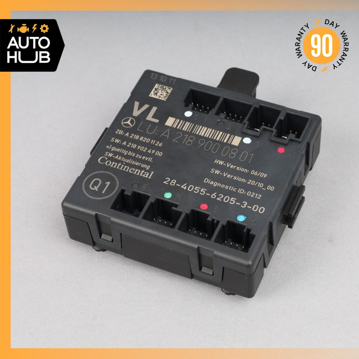 08-18 Mercedes W218 CLS550 SLK350 E400 Front Left Side Door Control Module OEM - photo 1