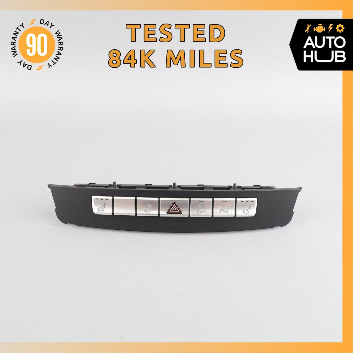 12-16 Mercedes W166 ML350 Center Dashboard Hazard Control Switch OEM 84k - photo 1