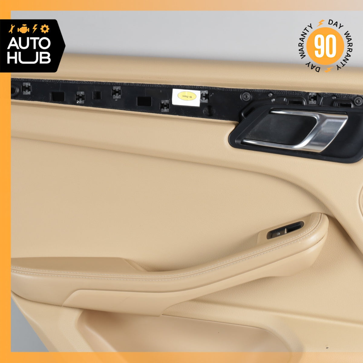 15-24 Porsche Macan S 95B Rear Left Side Interior Door Panel Beige OEM - photo 3