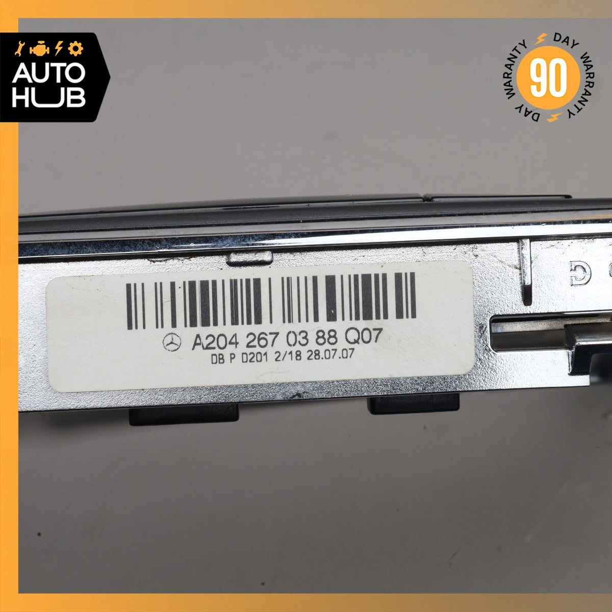 08-14 Mercedes W204 C350 Center Console Shift Shifter Bezel Trim OEM - photo 14