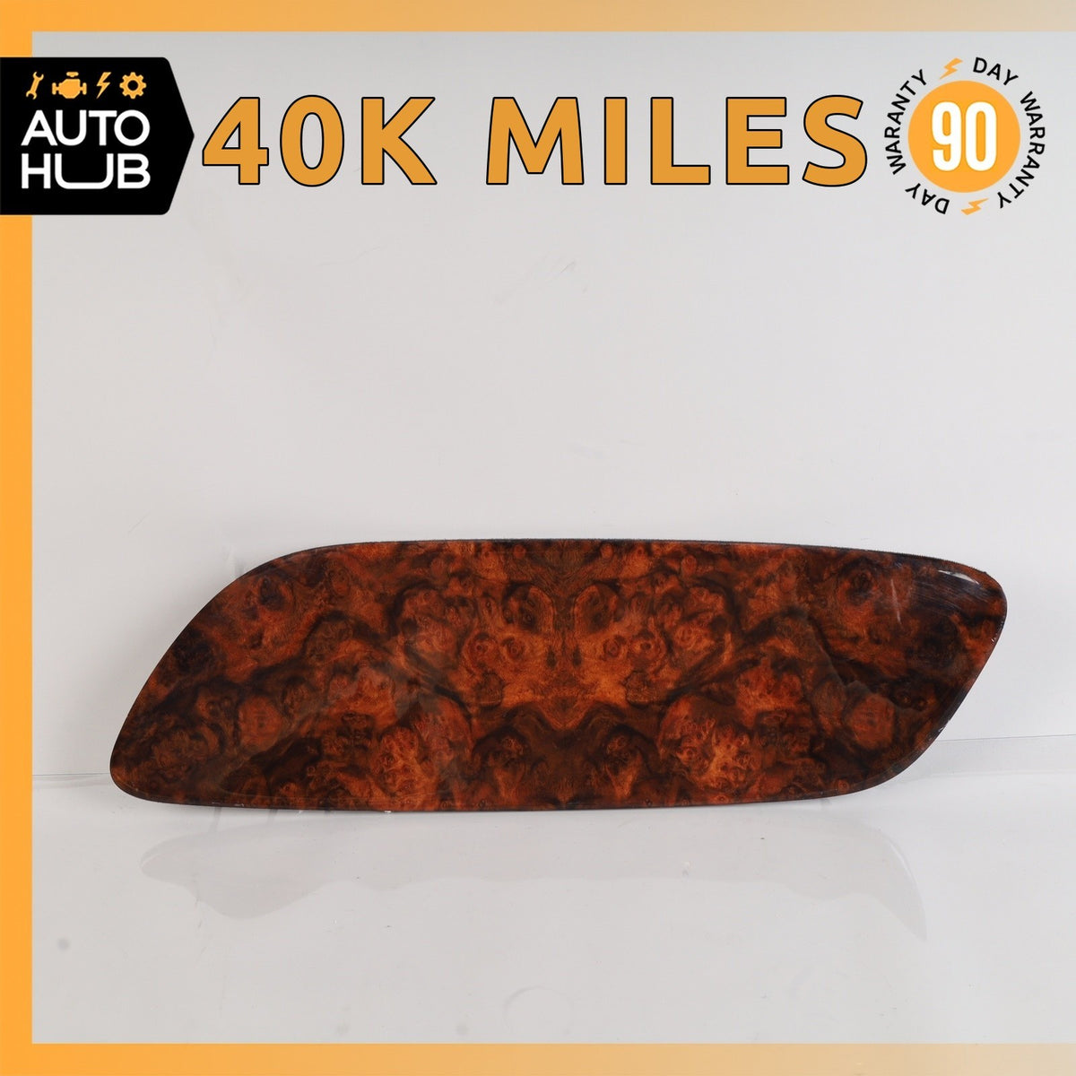 07-11 Bentley Continental GTC Rear Right Side Door Panel Trim Panel Wood OEM - photo 1