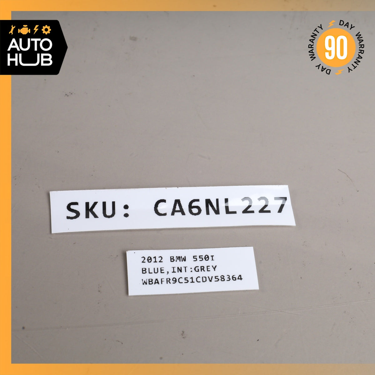 BMW F10 550i 640i Front or Rear Hi-Fi Top Mid Range Speaker Loudspeaker OEM - photo 12