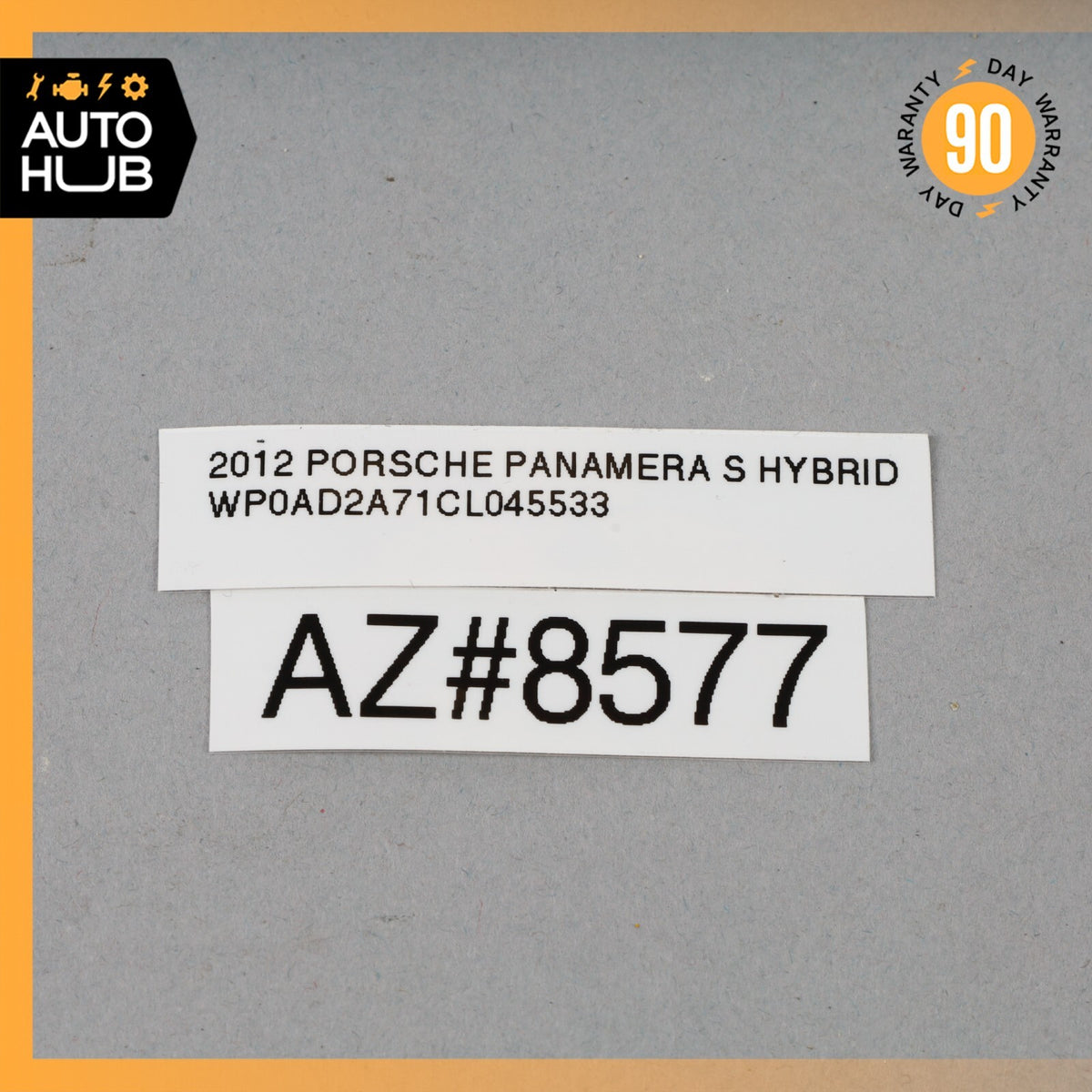 10-16 Porsche Panamera 970 Hybrid Left Driver Side Sun Visor Sunvisor OEM 89k - photo 16