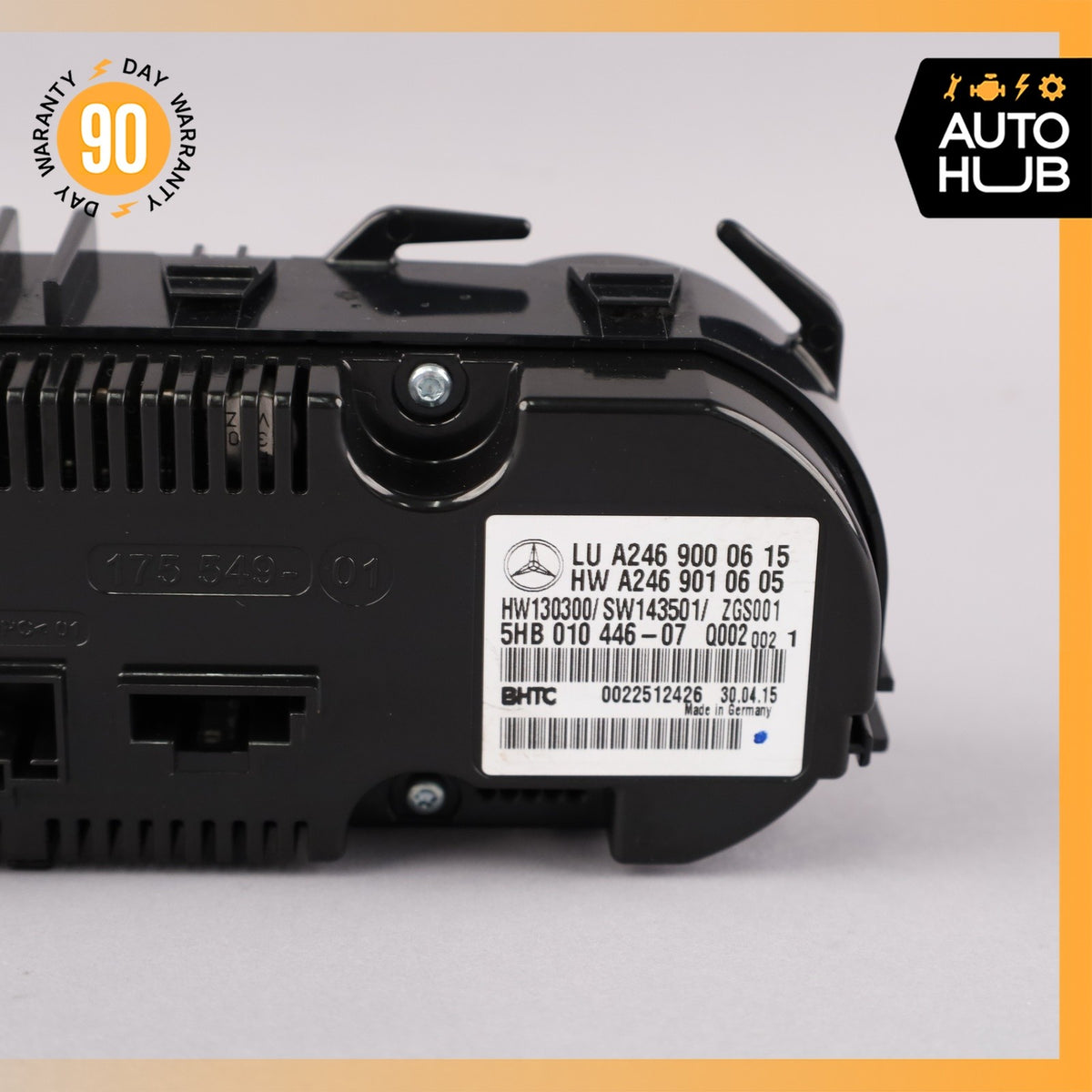 14-20 Mercedes X156 GLA250 GLA45 A/C Heater Climate Control Switch OEM 71k - photo 8
