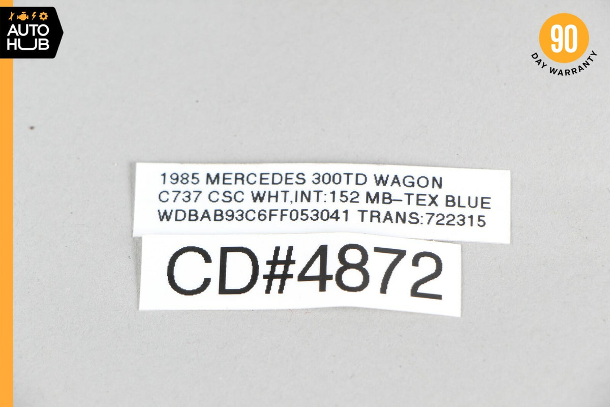 77-85 Mercedes W123 300TD 300D Roof Overhead Interior Safety Handle Set OEM - photo 9
