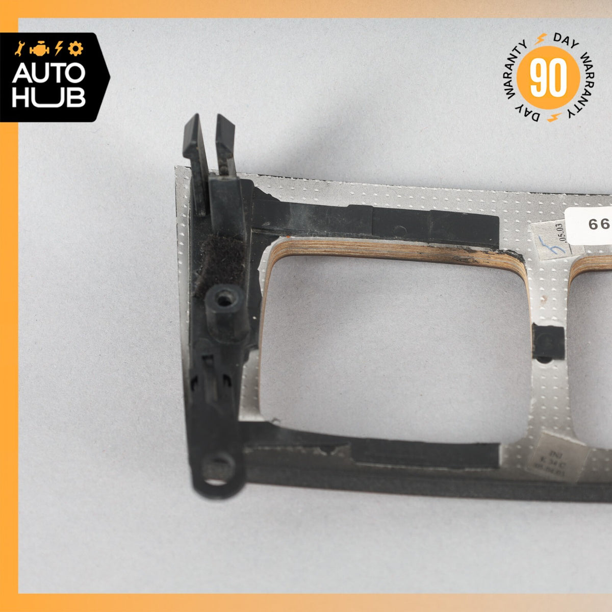 00-06 Mercedes W220 S55 AMG S600 CL500 A/C Heater Climate Control Wood Trim OEM - photo 6
