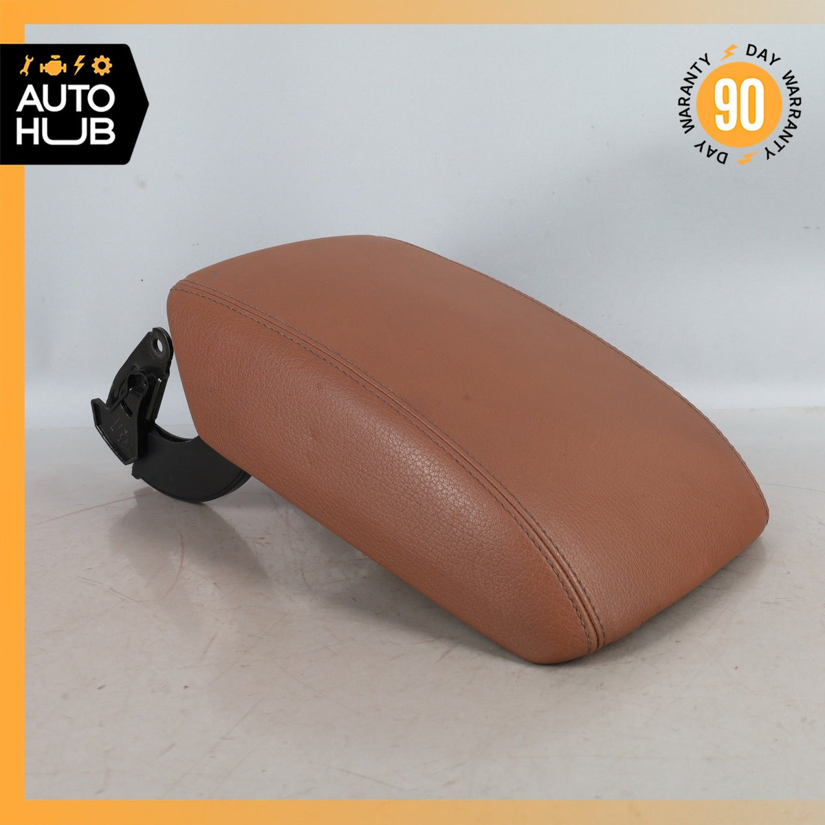 09-17 Audi 8R Q5 Front Center Console Armrest Arm Rest Brown OEM - photo 1