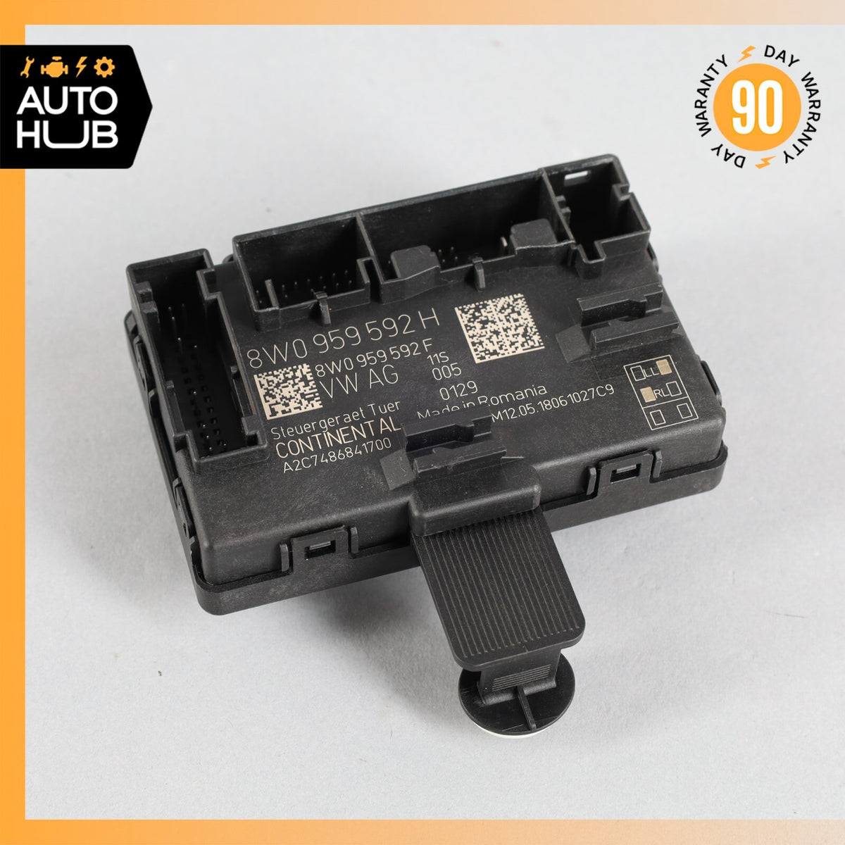 2018 Audi B9 A4 Front Right Passenger Door Control Module Unit OEM 56k - photo 1