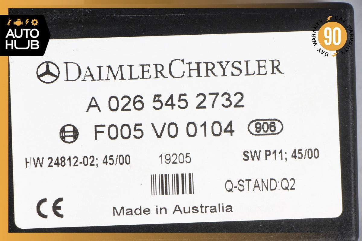 03-06 Mercedes R230 SL500 SL55 AMG Diagnosis System Module 0265452732 OEM - photo 8