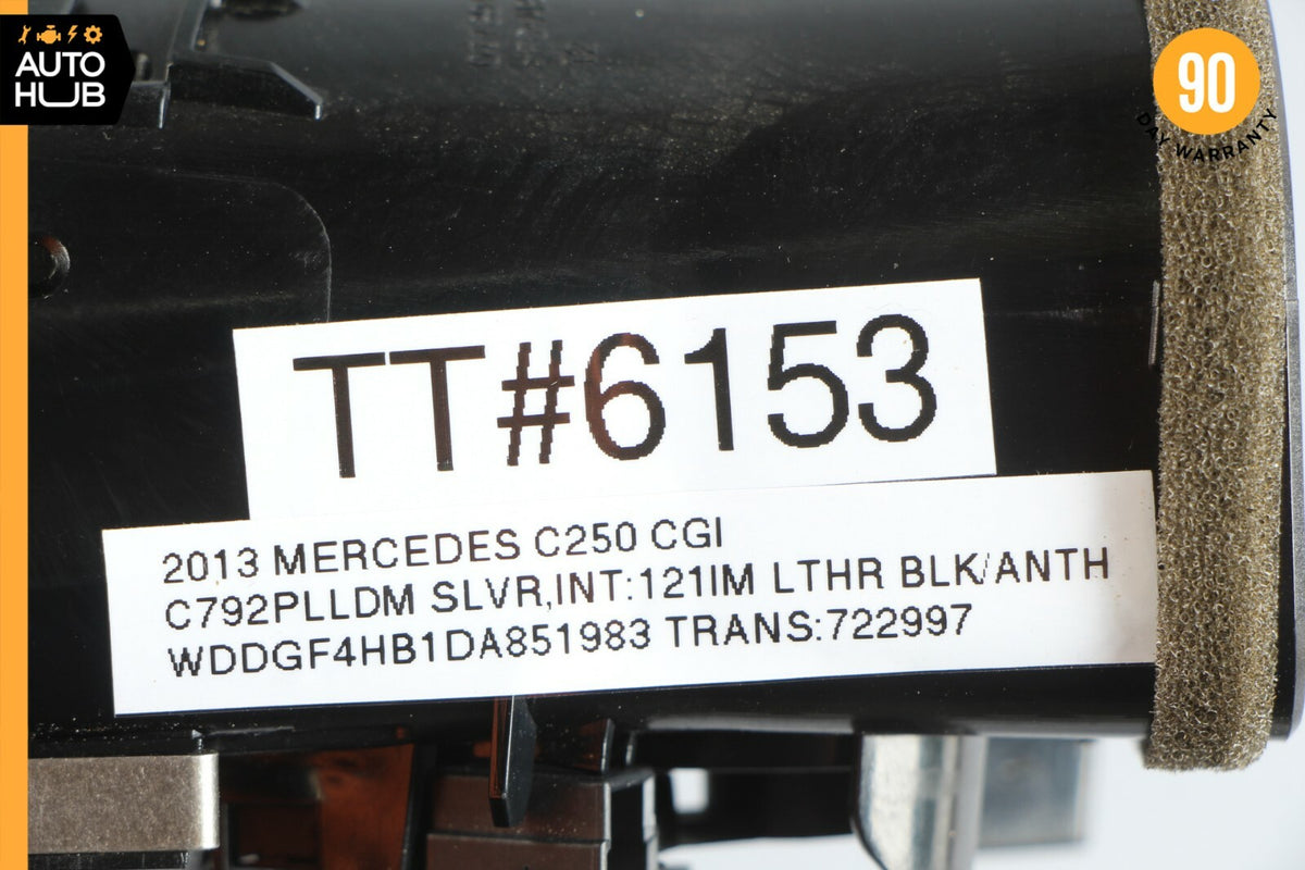 12-14 Mercedes W204 C250 C300 Dash AC A/C Air Vent Grill Left Side Black OEM - photo 10