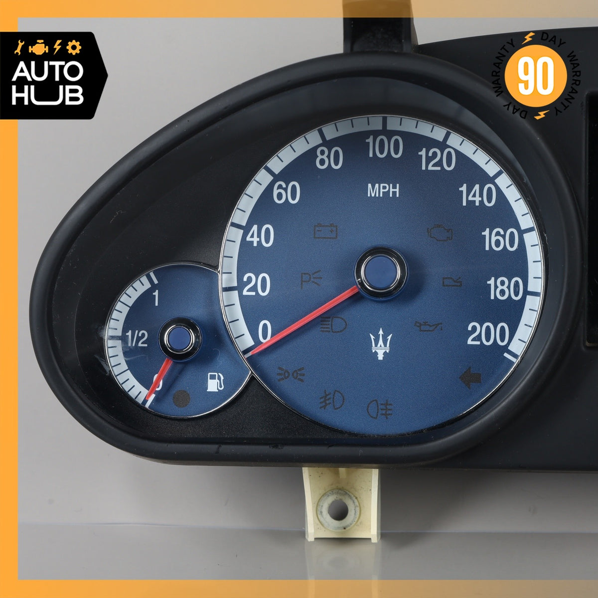 04-08 Maserati Quattroporte M139 4.2L Instrument Cluster Speedometer OEM 84k - photo 3