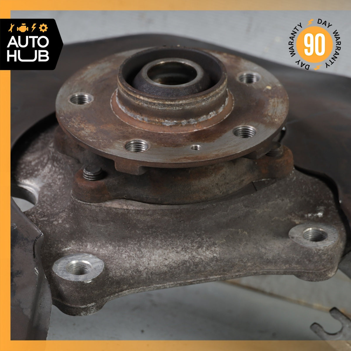 11-14 Audi D4 A8 Front Left Driver Spindle Knuckle Hub 4H0407253G OEM - photo 7