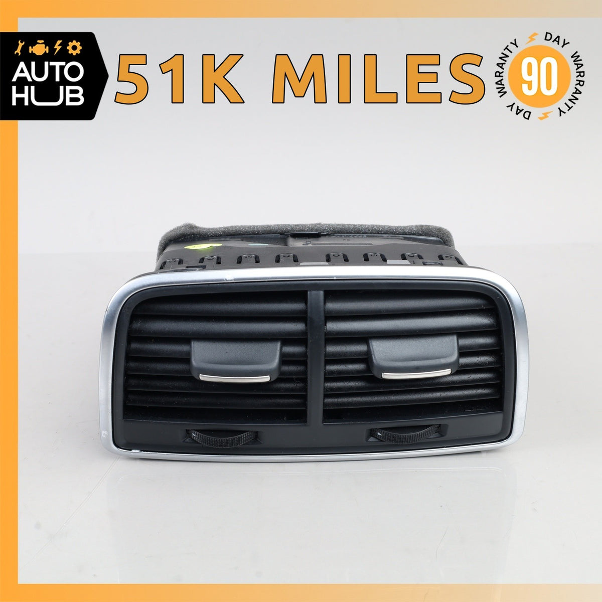 12-18 Audi C7 S6 A6 Rear A/C Climate Control Dual Air Vent OEM - photo 1