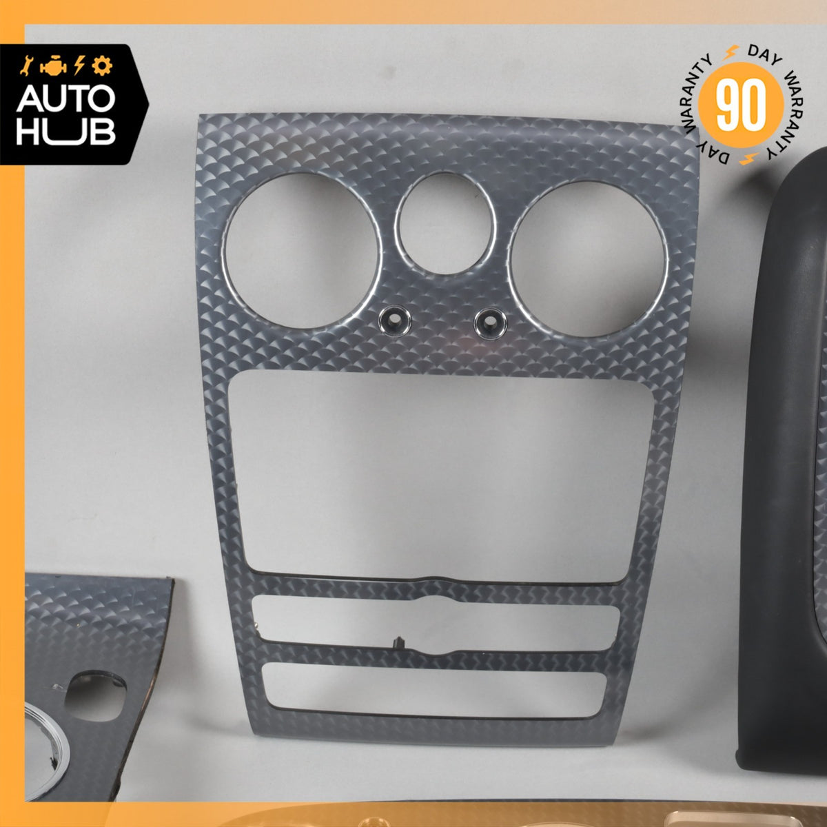 03-10 Bentley Continental GT Coupe Dash Panel Center Console Trim Aluminium OEM - photo 3