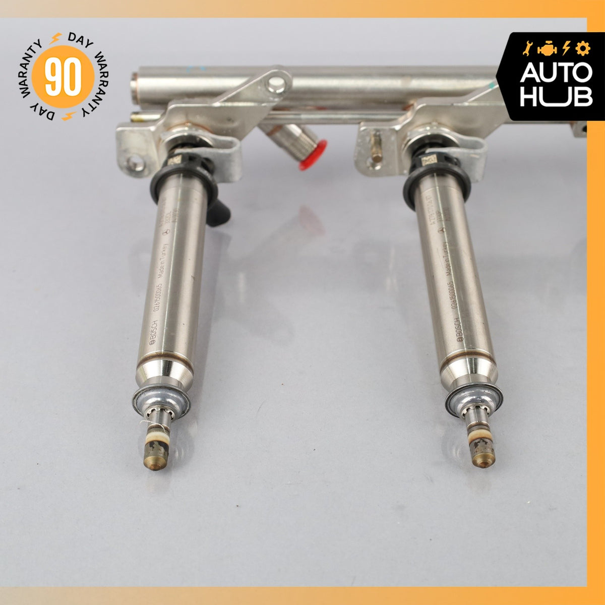 Mercedes W222 S550 CL550 Fuel Injection Rail Line w/ Injectors Left Side OEM - photo 10