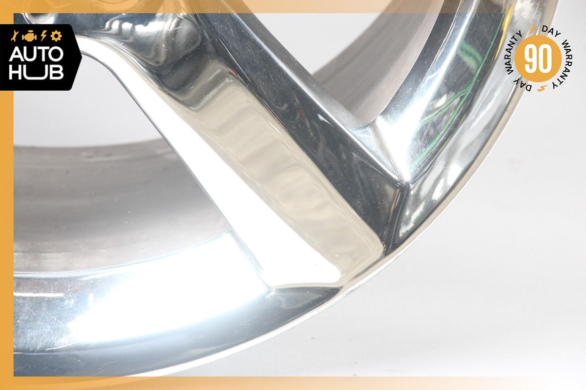 Mercedes R172 SLK250 SLC300 8.5 x 17 17" Rear Wheel Rim Chrome 1724013702 OEM - photo 6