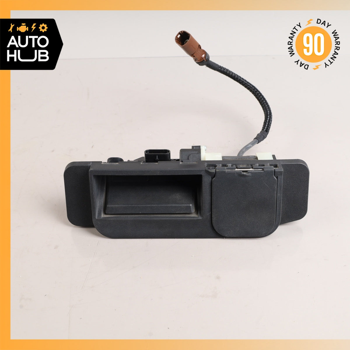 15-21 Mercedes W213 E300 C43 AMG Trunk Tailgate Release Open Handle w/Camera OEM - photo 2