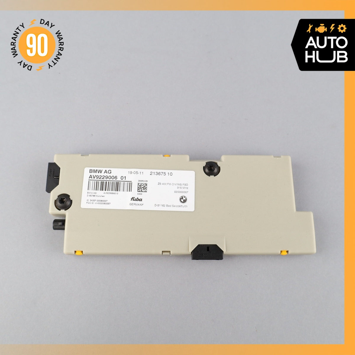 11-16 BMW F10 528i Antenna Amplifier Diversity Control Module 9229006 OEM - photo 7